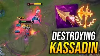 DESTROYING KASSADIN WITH AP KATARINA?