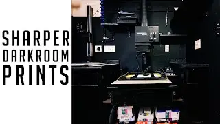 How to get the sharpest prints in the darkroom.