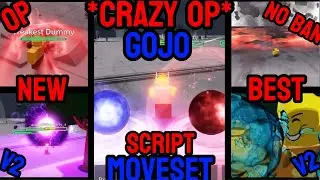 *BEST OP*🔴🔵Roblox tsb script | Gojo Moveset better than the real gojo hollow purple, max red INF🟣💪