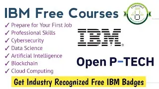 IBM Free Courses with Certificate / Badge | Open P-Tech