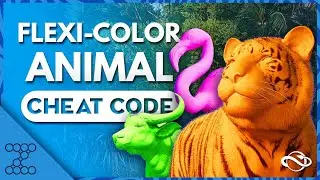 🎨 FLEXI-COLOR Animal Cheat Code in Planet Zoo!! 