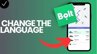 How to change the language in the Bolt app?