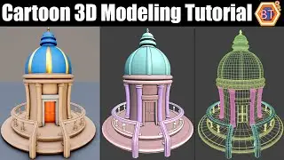 Blender 3.3 Tutorial | Cartoon 3D Modeling