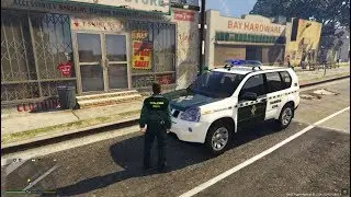 LSPDFR GTA 5 PC - Guardia Civil Seg Ciudadana Dia 13 (Probando el Xtrail con Rotativos)