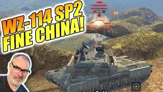 FINE CHINA THE WZ 114   SP2 WORLD OF TANKS BLITZ