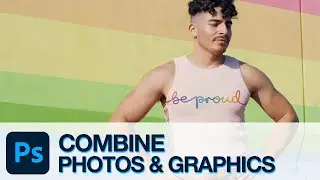 How to Combine Photos & Graphics in Photoshop