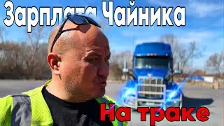Сколько зарабатывает начинающий Тракдрайвер/ vlog из Америки / зарплаты дальнобойщиков  США