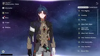 BLADE ALL VOICE LINES (ENGLISH)