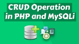 php crud operation using mysqli