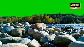 lake green screen video 4k free - youtube