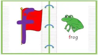 Lowercase Alphabet Letter F Learn to Read and Write