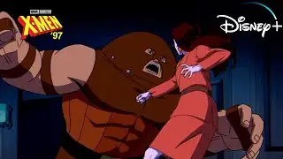 Prime Sentinal vs. Juggernaut Cameo Scene - X-Men '97 Episode 8