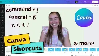 CANVA KEYBOARD SHORTCUTS | Design Tips and Shortcuts in Canva! | Canva Tutorial for Beginners