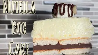 Nutella Box Cake |  Irma’s Sofra