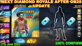Next Diamond Royale Bundle After Ob28 Update | New Upcoming Gold Royale Bundle