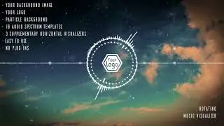 Clean Audio Spectrum Music Visualizer  Free Download After Effects Templates