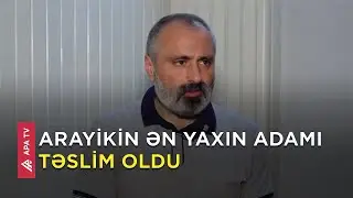 David Babayan təslim olur: “Şuşaya gedirəm” – APA TV