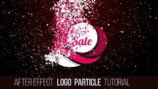 After Effects Logo Animation | After Effects Particle Logo Tutorial - Trapcode Particular