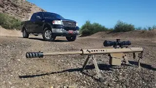 Will a .50 Cal Stop A Running Engine? - Fullmag Slow Motion 