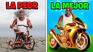 MEJORANDO la PEOR a la MEJOR MOTO en GTA 5