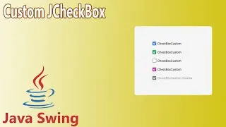 Java Swing - Custom JCheckBox