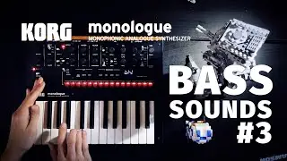 Korg Monologue - Bass Sounds #3