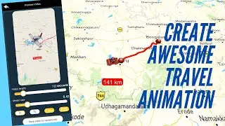 TravelBoast - Create Travel Animation on Map - Tutorial