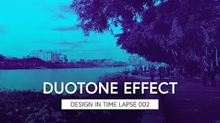 Duotone Effect in Photoshop CC | Design in Time Lapse 002