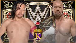 Shinsuke Nakamura vs Triple H for Championship