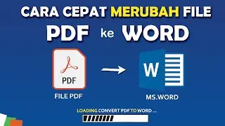 ✅ Mudah Banget ! Cara Merubah File Pdf Menjadi Word