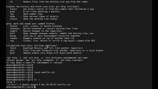 Git installation in Ubuntu and some basic commands for git