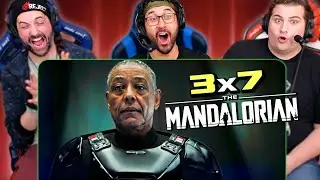 THE MANDALORIAN Season 3 Episode 7 REACTION!! 3x7 Breakdown & Review | Star Wars Easter Eggs