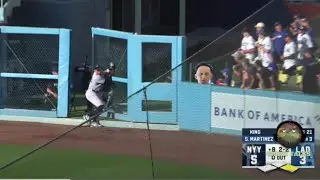 Aaron Judge breaks the wall...hopefully nothing else