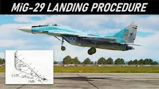 MiG-29 Real-World Landing Procedure Explained | Full Force Feedback Stick | DCS - FFBeast