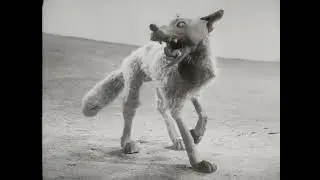 Волк и журавль. Советский мультфильм 1936 года