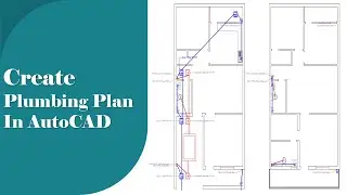 Create Plumbing Plan in AutoCAD with Floor Plan