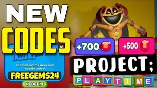 *NEW* ALL WORKING CODES FOR PROJECT PLAYTIME MULTIPLAYER IN 2024! PROJECT PLAYTIME