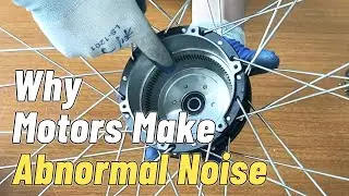 How to troubleshoot the abnormal noise of the motor？