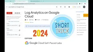 [2024] Log Analytics on Google Cloud | #qwiklabs | #GSP1088 | [With Explanation🗣️]