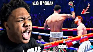 TRASH TALKER GETS HUMBLED AND PUT ON HIS BACK!! | “YOU ALL TALK BRUH.. PLAY ME!” | Undisputed Boxing