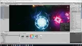 Unity 2018 Aura  magic stump VFX