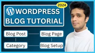 WordPress Blog Full Tutorial 2024 (Blog Post, Category & Blog Page)