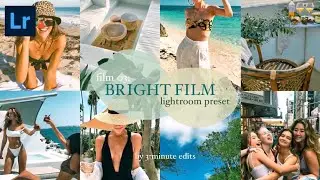 Film 03: BRIGHT FILM lightroom preset FREE dng | 3-min edits | vsco c1 inspired