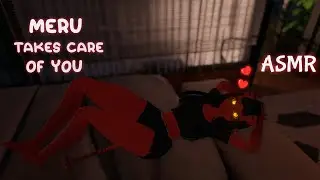 ASMR | Meru Comforts You To Sleep 💤 | ❤️Heart Beats❤️ | 👋Headpats👋 | ❤️Cuddles❤️