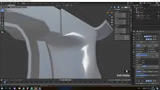 Моделирование футуристичного револьвера Blender 3D 2 часть