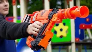 ОБЗОР НОВИНКИ НЁРФ 2019 NERF ZOMBIE STRIKE NAILBITER MODULUS ZOMM DOMM + КОНКУРС