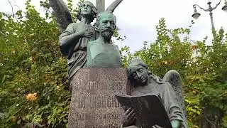 Некрополь мастеров искусств в Петербурге. Necropolis of the Masters of Arts