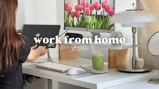 Work From Home Vlog | starting a longer work segment in wfh vlog + reviewing CASEKOO Magic Stand Pro