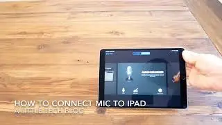 How to Connect Microphone to iPad Pro (Blue Yeti Mic)