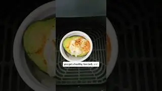 Air Fryer Avocado Egg Bake